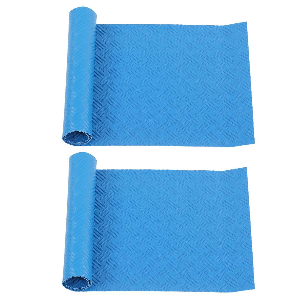 2 шт. Коврик для лестницы бассейна Резиновая защитная напольная накладка для ступени 60x24x0,1 см Набор