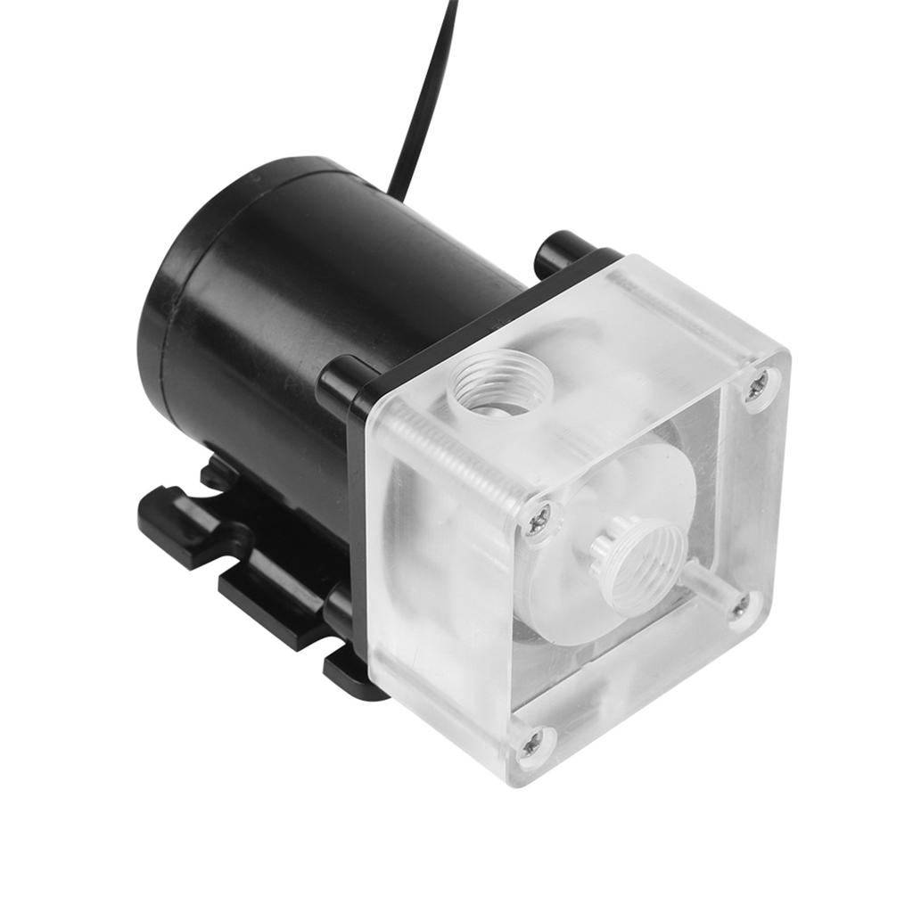 Noiseless CPU Water Bump Computer Water Cooling System Pump G1 4 Thread for PC 500L H