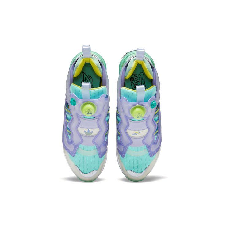 Кроссовки Adidas x Reebok ZX Fury Светло-лиловые Унисекс Настоящий лиловый Меловой белый GZ6594