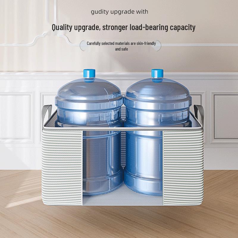 Visible Storage Bag, Large Capacity: Thickened 120g Fabric for Clothes, Quilts, and Household Organization.