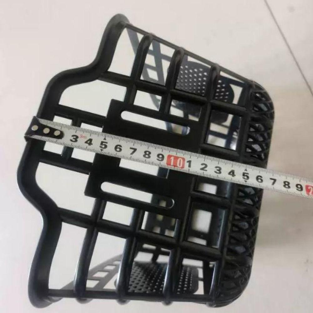 Fixed Durable Bicycle Rear Basket Plastic Bike Rear Basket Children's Folding Bike Accessories