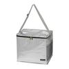Captain Stag Cooler Foldable and Cooler 30L (CAPTAIN STAG) Bag, Stowable, Double-Flap Bag, Capacity, Silver, Delice, UE-653
