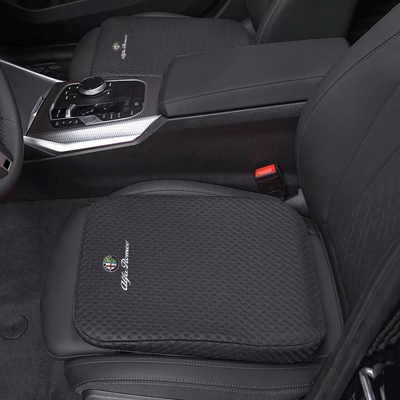 For Alfa Romeo Car Seat Covers Ice Silk Height Increasing Cushion For Alfa Romeo Giulietta Mito 159 Giulia Stelvio 156 147 Tonal
