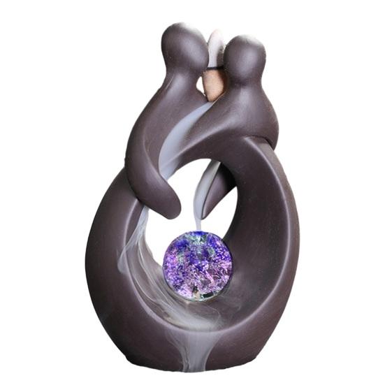 Декоративная поза для объятий, украшение прочного настольного орнамента, горелка с обратным потоком, домашний декор, горелка с обратным потоком