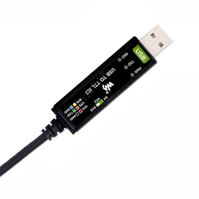 Промышленный кабель USB-TTL Serial UART с оригинальным FT232RNL и множественной защитой