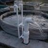 Белый вертикальный трубчатый система толкатель воды в пруду, жесткий, для работников аквакультуры