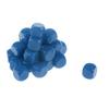 20Pcs 16mm Opaque Blank D6 Six Sided Dice Toy Teaching Resources Party Supplies