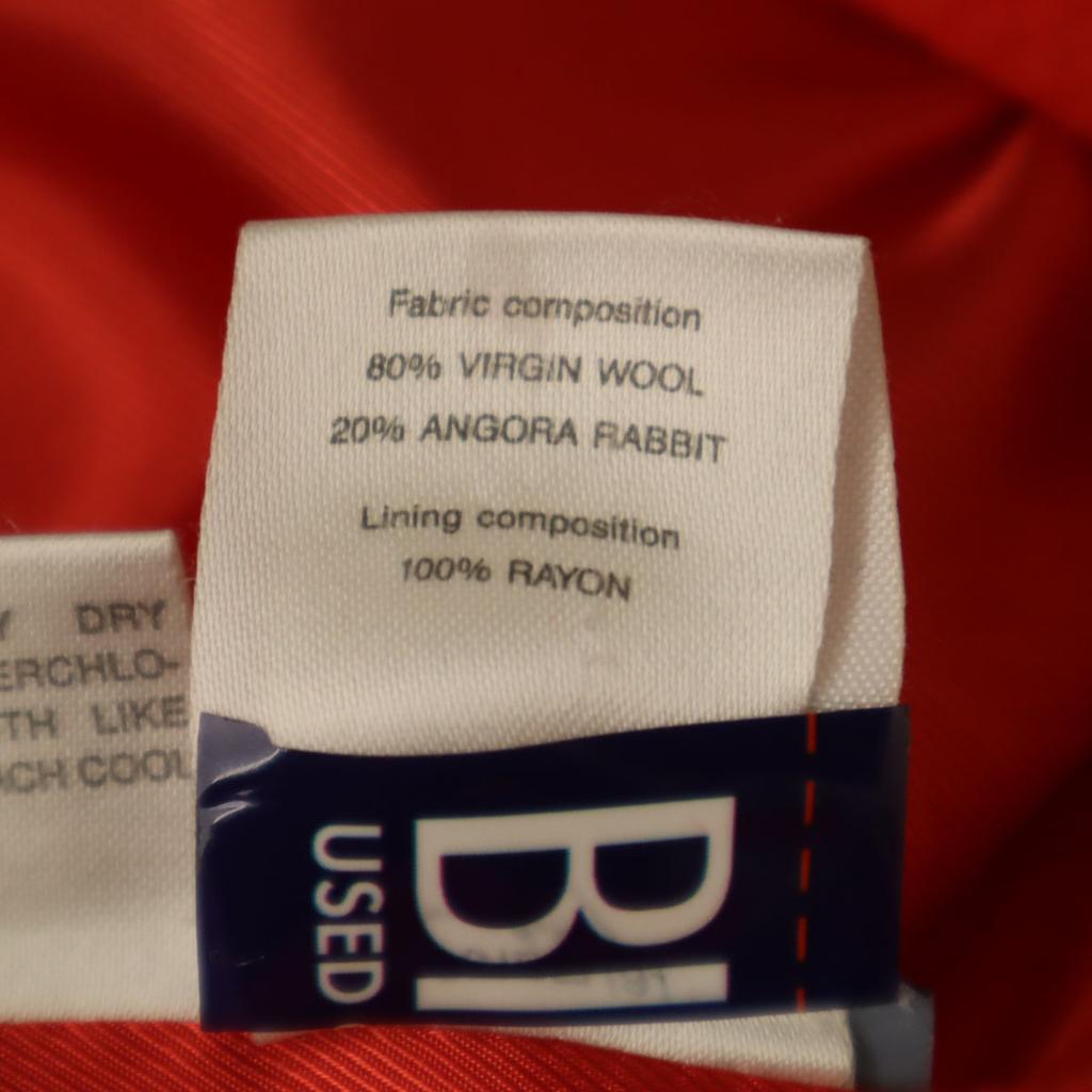 SPORTMAX Made in Italy Wool Blend Wool coat 38 Red Women Used