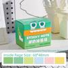 Kawaii Colorful Memo Pad Pearlescent Cartoon Notepads INS Square Writing Pad  Office