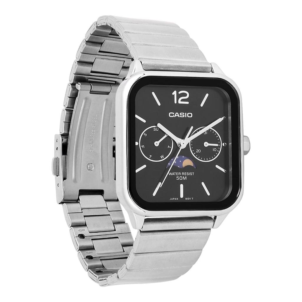 Casio Аналоговые часы-браслет мужские MTP-M305D-1AVDF, серебристый,