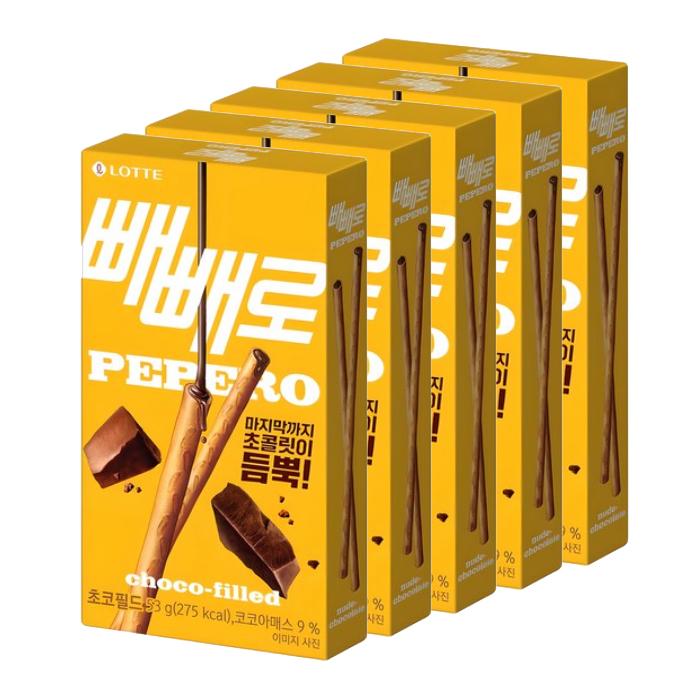Lotte Pepero Choco Filled 50g (3 Options)
