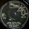 7inch Record MIRACLES - (Come Round Here) I'm The One You N TMG761 Tamla Motown 1971 UK Soul/Funk Used