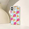 Cute Ice Cream Phone Case For Iphone 11 12 13 14 Pro Max 7 8 Plus X Xr Xs Max Se 2020 Mini Transparent Case
