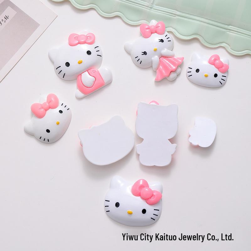 Серия "Большой Котенок" DIY Аксессуары из Смолы: Чехол для телефона, Заколка для волос, Магнит на холодильник, Коробка для хранения