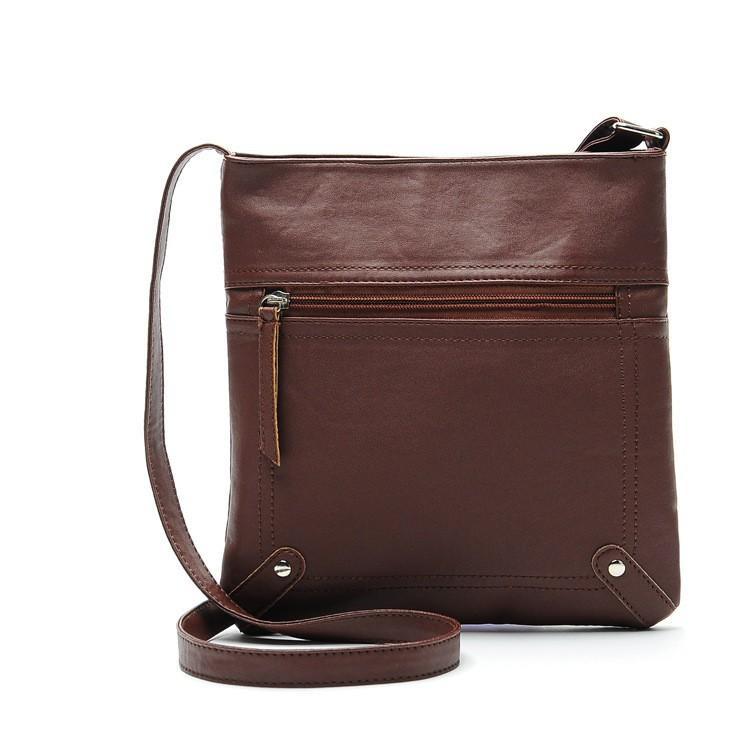 Women Messenger Purse Females Bucket Leather Crossbody Shoulder Bag CLE