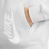 Nike Клубный флис + карман кенгуру с логотипом и принтом, толстовка с капюшоном, пуловер с длинными рукавами, мужские топы, туманно-серый цвет DQ5153-097