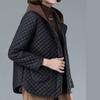 Women's Light Short Jacket Middle-aged Hooded Simple Leisure Jacket