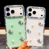 Защитный чехол iPhone 17 Pro Max Жемчужный Пони со стразами