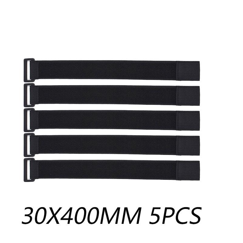 5Pcs Elastic Hook and Loop Cable Tie Reverse Buckle Stretch Fastener Cable Straps Nylon Extension Strap Cord Wrap Organizer