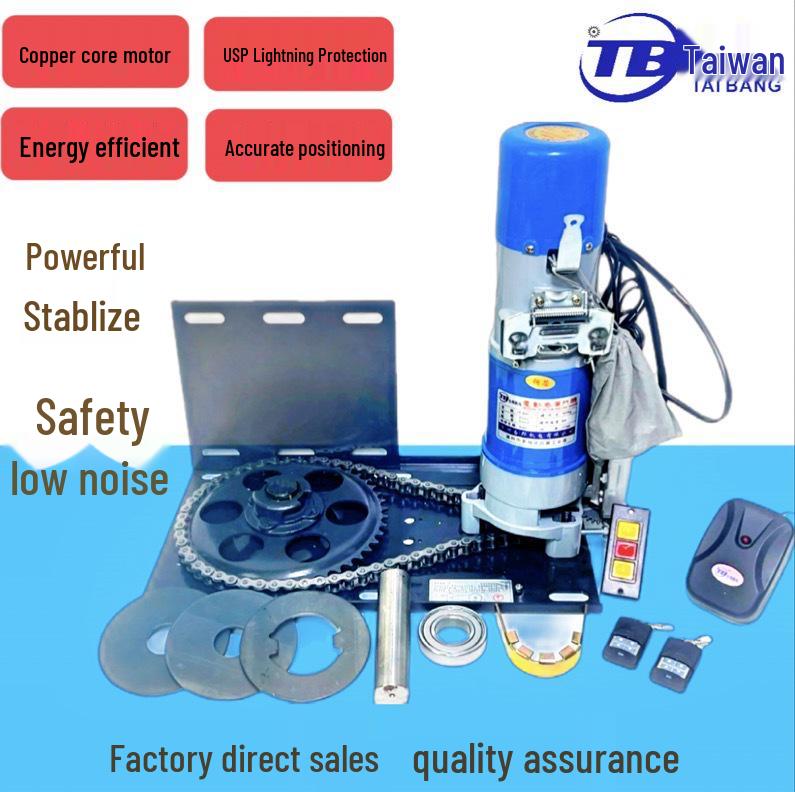Smart Electric Roller Shutter Motor, 600kg Copper Core, Lightning-Protected for Garage and Roller Doors
