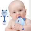 Cartoon Animal Rattle Drum Toy Cute Baby Plastic Hand Drum Emotional Comt Soothing Toy