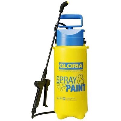Ручной опрыскиватель Gloria Spray&Краска 5л - 3 стержня - Клапан и сопло с плоской струей - Уплотнения Viton
