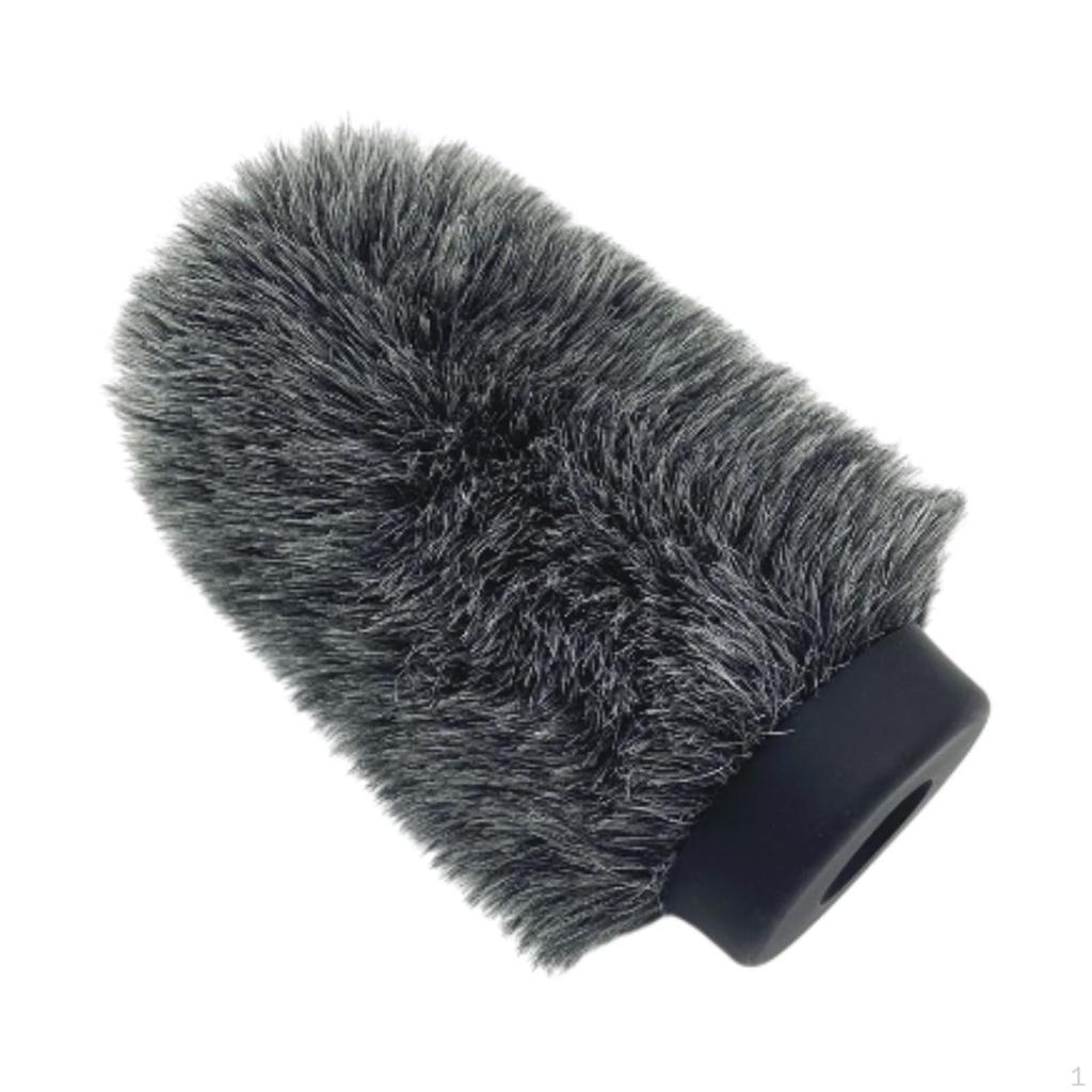 Mic Deadcat Windscreen Wind Shield Windproof Удобный в использовании портативный экран для микрофона