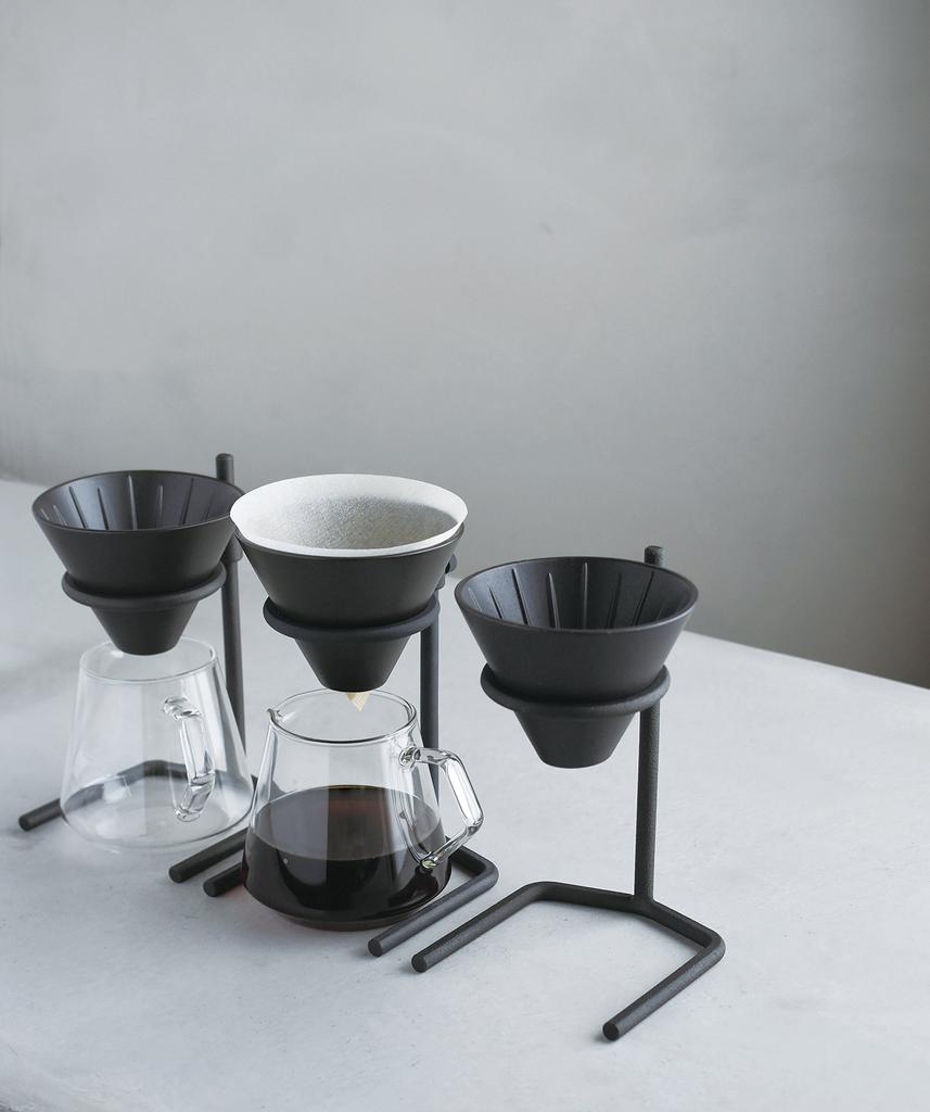 Kinto Подставка для кофеварки, набор из 4 чашек, можно мыть в посудомоечной машине, подарочный подарок 27573 SCS-S04