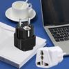Converter Plug Reliable 10A Solid Color Power Adapter European Standard Conversion Plug Travel Adapter Travelers Accessory