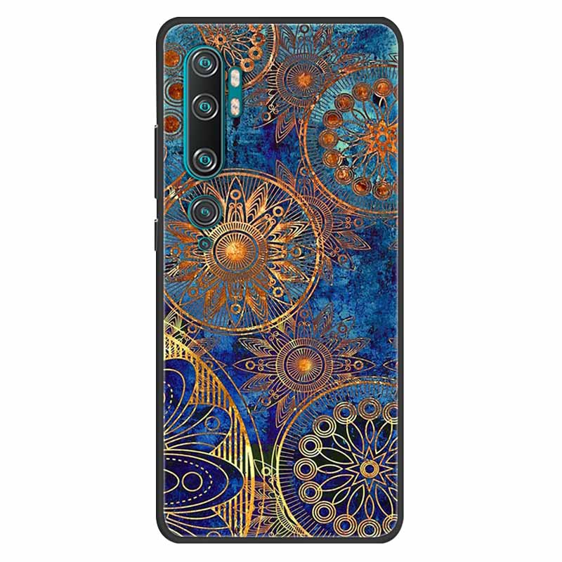 Чехол для Xiaomi Mi Note 10 Силиконовый Мягкий Сова Лев ТПУ Модный Задний Чехол Для Xiaomi Mi Note10 Чехлы Защитные Печатные Чехлы