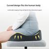Slow Rebound Memory Foam Office Chair Cushion Woman Tailbone Pelvis Orthopedic Medical Lady Seat Cushion Beautiful Buttocks Pad