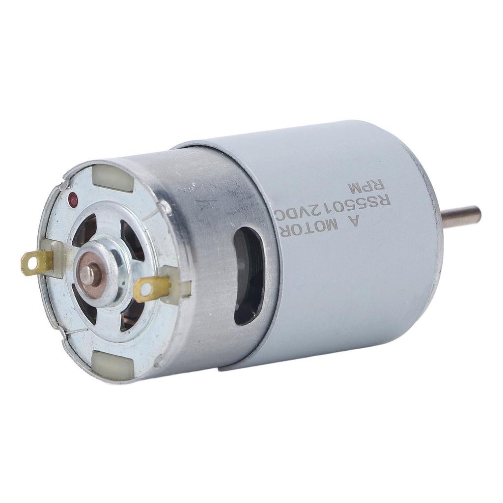 DC Brushed Motor Copper Coil Stainless Steel Body Large Torsion 19 Gear Motor for Children"s