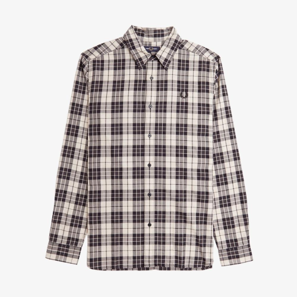 Fred Perry [sharp] Рубашка из саржи в клетку X23 Afpm2438506 X23