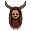 Halloween mask, latex headgear, Beauty and the Beast mask, animal headgear, bar party role play