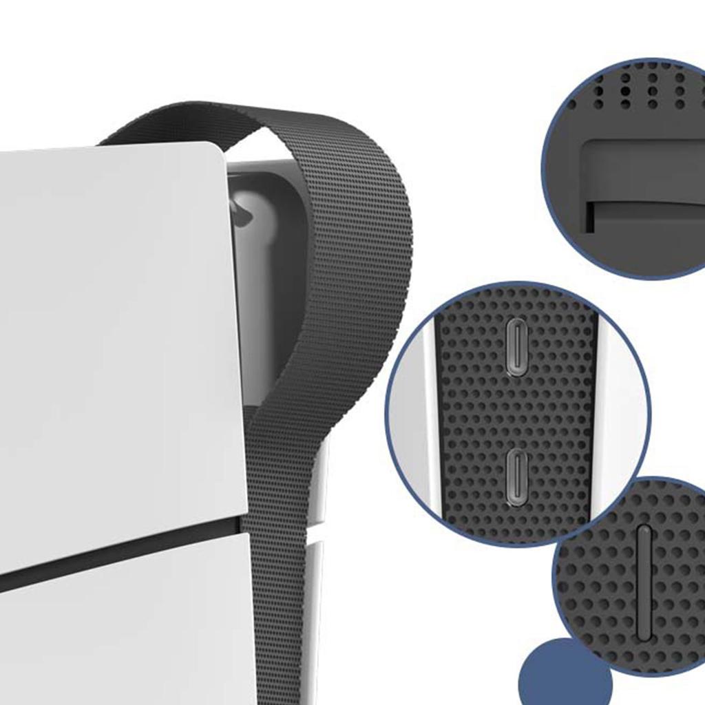 Средняя полоса радиатора, барьерная крышка, пылезащитная крышка, гибкая защитная сетка, геймпад, защита от царапин, пыленепроницаемая накладка для PS5 Slim