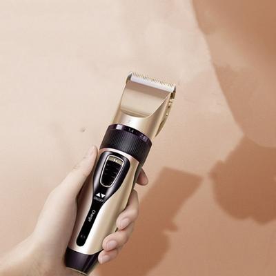 Электрическая машинка для стрижки волос с длительным временем работы от аккумулятора, быстрая зарядка USB, USB-перезаряжаемая бритва, триммер для бороды