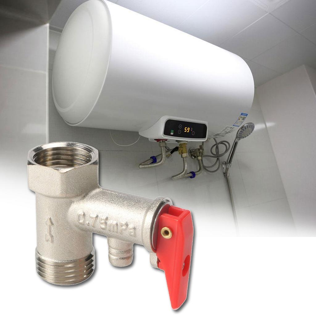 Electric Water Heater Pressure Relief Valves Copper Safety Valves Pressure Reducing Valves for Electric Water Heater System