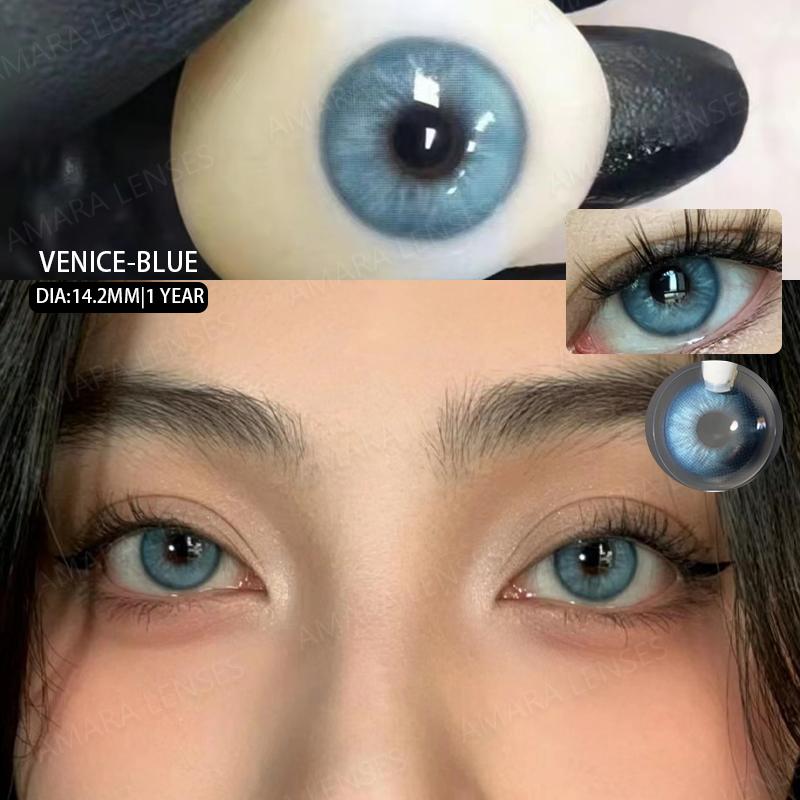 Eyeshare 2 шт./пара цветных контактных линз для глаз, цветные линзы для глаз, НОРВЕГИЯ, контактные линзы, красивая косметика для учеников, ежегодно