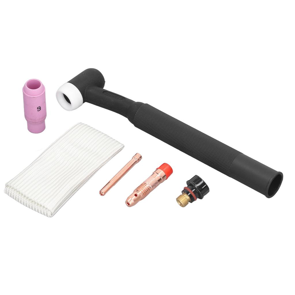 1 Комплект 6 шт. Набор для TIG-сварки, Быстрый поджиг, Чистые резы, Медная головка, Рукоятка из АБС-пластика, Горелка для плазменной резки