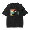 Motocross T-Shirt Vintage MX Dirt Bike Motorcycle Cute T-Shirts Short Sleeved Vintage Tops Beach Cotton O Neck Oversized Clothes