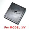 For Tesla Model 3 Model Y 2022 Storage Box Car Central Armrest Flocking ABS Storage Box Organizer Model 3 2023 Accessories