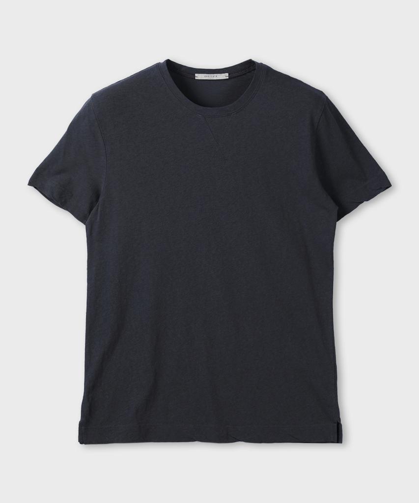 PANICALE Футболка из смесового льна с garment dyed окрашиванием 6 цветов (Тип Б)