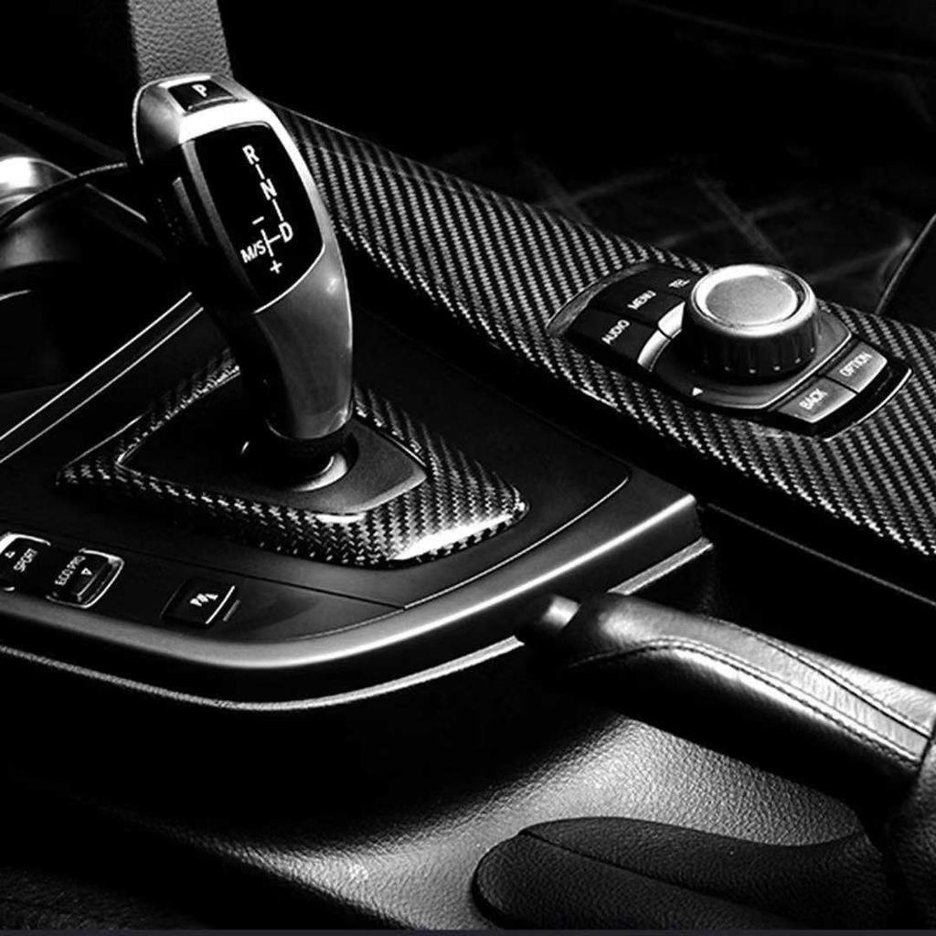 Для BMW 3 4 серии 3GT F20 F30 F31 F32 F34 F36 углеродное волокно внутренняя крышка панели передач отделка салона автомобиля наклейки автомобиля