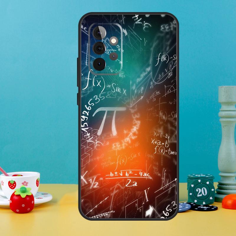 Чехол Математическая формула Пи для Samsung Galaxy A35 A26 A16 A05 A55 A15 A32 A12 A22 A52 A54 A34 A14 A56 A36 A13 A53