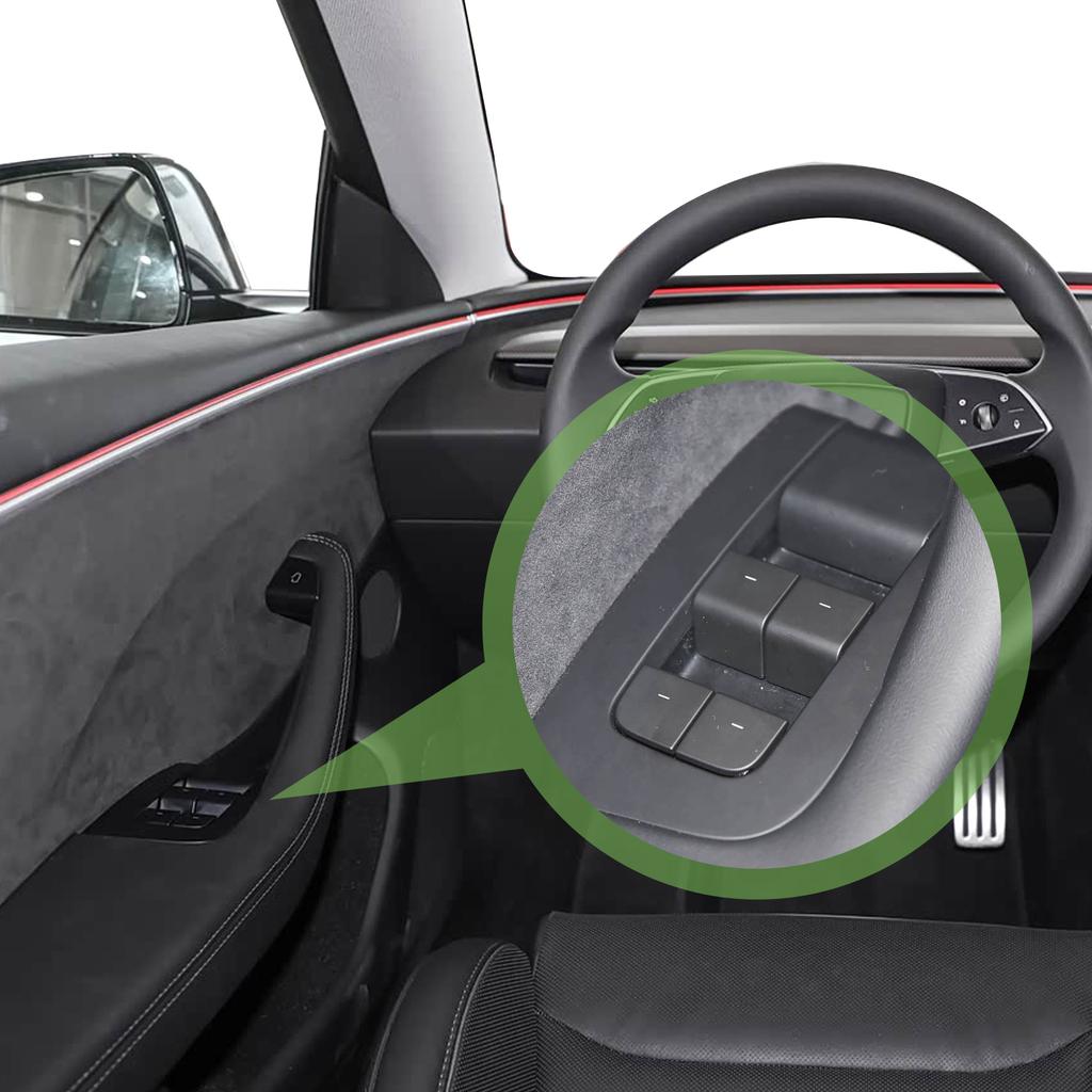 Переключатель стеклоподъемника автомобиля Матовый черный Переключатель подъема во время движения 1081037-02-G 1081037-02-F Для Tesla Для Tesla Model 3 Y 2020-2024