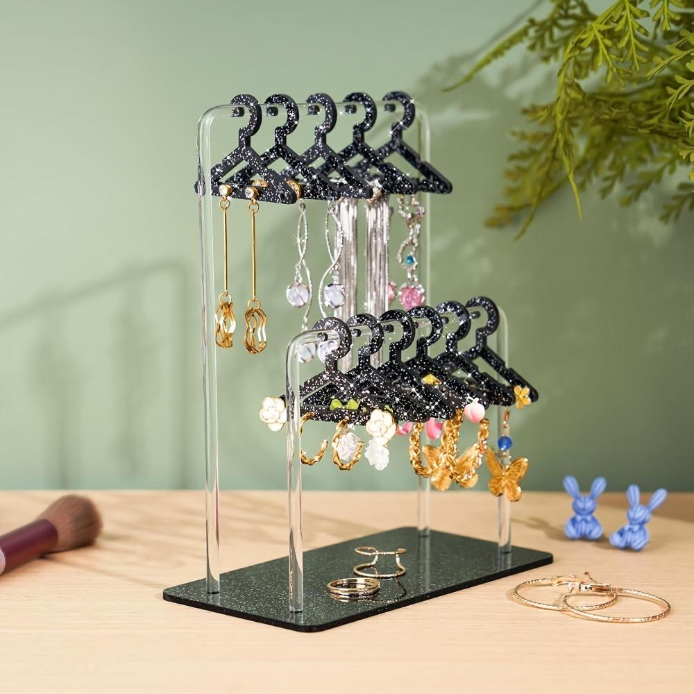 Сделай сам 16 шт. вешалок в форме держателя для украшений, вешалка для одежды, подставка для серег-пусетов, женщины, девушки