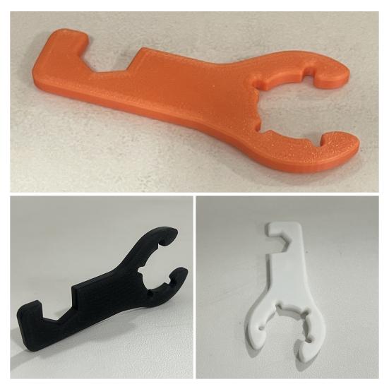 Газовый баллонный ключ Удобная конструкция рукоятки Открывалка для газовых баллонов Компактный инструмент, готовый к путешествиям Предметы первой необходимости для кемпинга