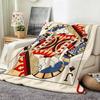 Game P Playing C Cards Throw Flannel Throw Blanket Suitable for Sofa Living Room Bedroom