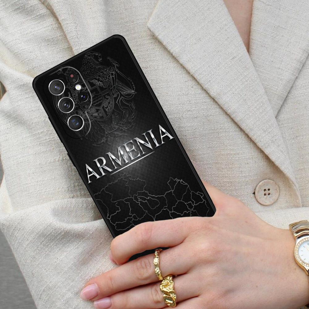 Чехол для телефона с гербом Армении Флаг для Samsung Galaxy S26 Ultra S25 S24 S23 S22 S21 S20 Note10