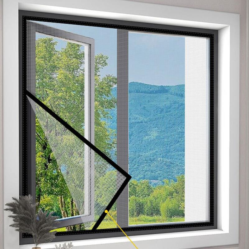 Антимоскитное окно, молния, самоклеящаяся оконная сетка, москитная сетка, невидимая, антимоскитная